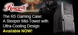 The R5 Gaming Case: A Sleeper Mid-Tower with Ultra-Cooling Design