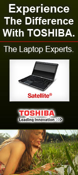 Experience the different with TOSHIBA, shop now
